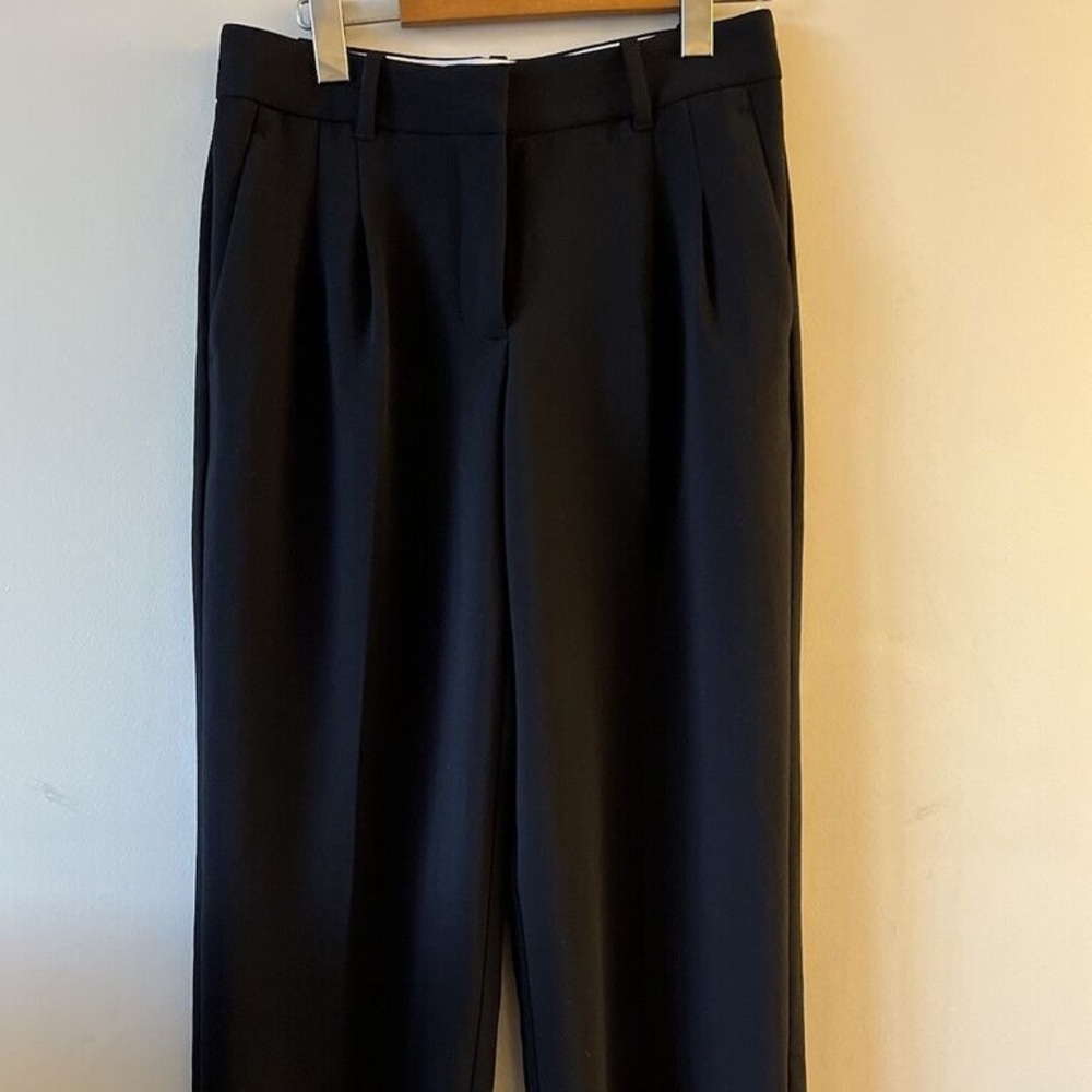 WILFRED effortless pants black. Unraveled size 0.
